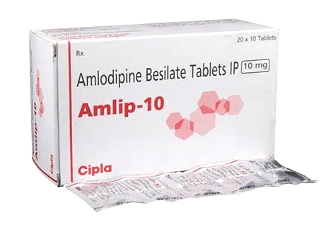 AMLIP-10 TABLETS (AMLODIPINE 10MG)