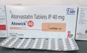 ATOWICK 40MG TABLETS (ATORVASTATIN 40MG)