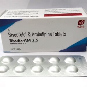 BISOLIX AM 2.5MG (BISOPROLOL 2.5MG + AMLODIPINE 5MG TABLETS)
