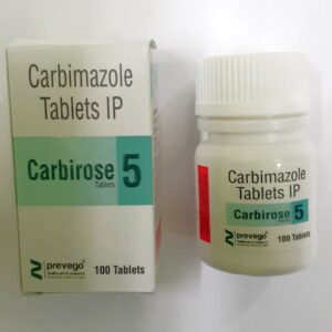 CARBIMAZOLE 5MG (CARBIROSE 5MG)