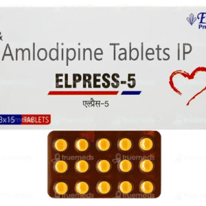 ELPRESS-5 TABLETS (AMLODIPINE 5MG)