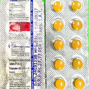 TRIPTYDER 25 TABLET (AMITRIPTYLINE 25MG)