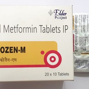 GLYCOZEN-M (GLIBENCLAMIDE 5MG+METFORMIN 500MG )