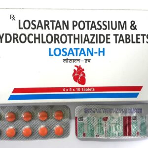 LOSATAN-H 50/12.5 TABLETS (LOSARTAN 50MG+HYDROCHLOROTHIAZIDE 12.5MG)