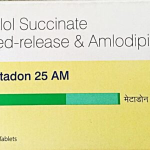 METADON 25 AM TABLET (METOPROLOL 25MG+AMLODIPINE 5MG)