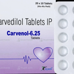 CARVENOL- 6.25MG TABLET (CARVEDILOL 6.25MG)