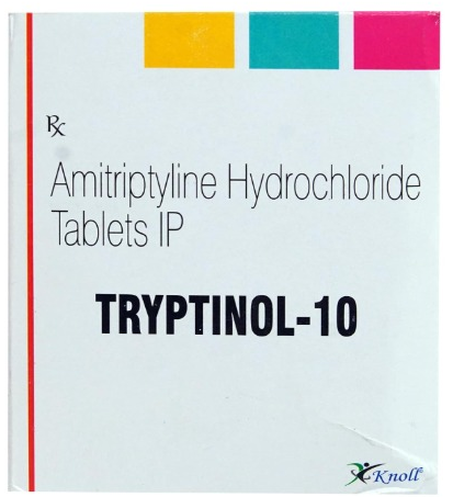 TRYPTINOL-10 TABLET (AMITRIPTYLINE 10MG)