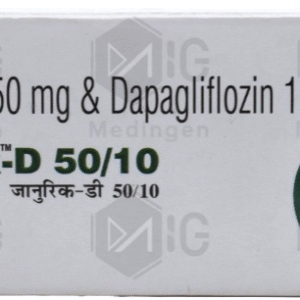 JANURIK-D 50/10 TABLET (SITAGLIPTIN 50MG+DAPAGLIFLOZIN 10MG)