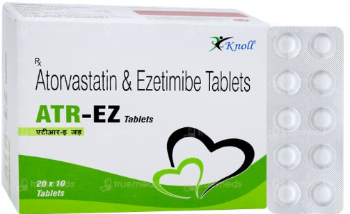 ATR-EZ TABLET (ATORVASTATIN 10MG+EZETIMIBE 10MG)