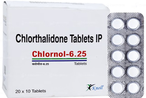 CHLORNOL 6.25 TABLET (CHLORTHALIDONE 6.25MG)