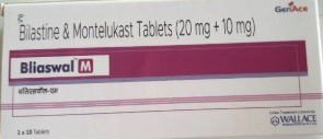 BLIASWAL M TABLET (BILASTINE 20MG+MONTELUKAST 10MG)