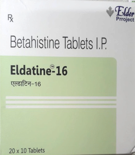 ELDATINE-16 TABLETS (BETAHISTINE 16MG)