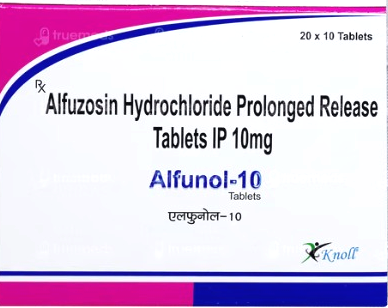 ALFUNOL-10 TABLET (ALFUZOSIN HYDROCHLORIDE PROLONGED RELEASE 10MG)