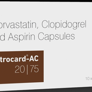 ATROCARD-A 20/75 (ATORVASTATIN 20MG+ASPIRIN 75MG)