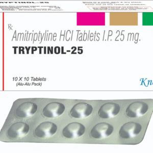 TRYPTINOL-25 TABLET (AMITRIPTYLINE HYDROCHLORIDE 25MG)