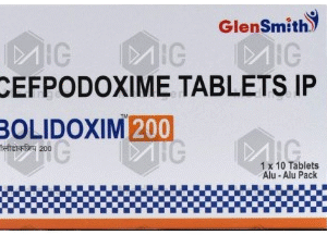 BOLIDOXIM 200 TABLET (CEFPODOXIME 200MG)