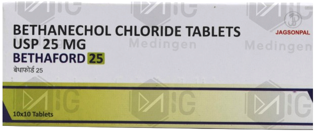 BETHAFORD 25 TABLET (BETHANECHOL CHLORIDE 25MG)