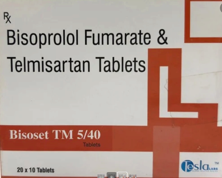 BISOSET TM 5/40 (BISOPROLOL 5MG+TELMISARTAN 40MG)
