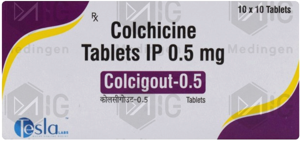 COLCIGOUT-0.5 TABLET (COLCHICINE 0.5MG)