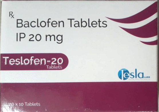 TESLOFEN-20 TABLET (BACLOFEN 20MG)