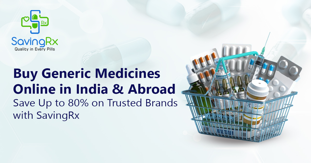 Buy Generic Medicines Online | Save 80% with SavingRx