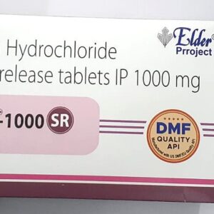 ELCEMET 1000 SR TABLETS (METFORMIN HYDROCHLORIDE 1000MG SR)