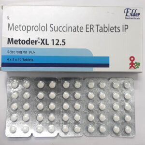 METODER-XL 12.5 TABLETS (METOPROLOL SUCCINATE 12.5MG)