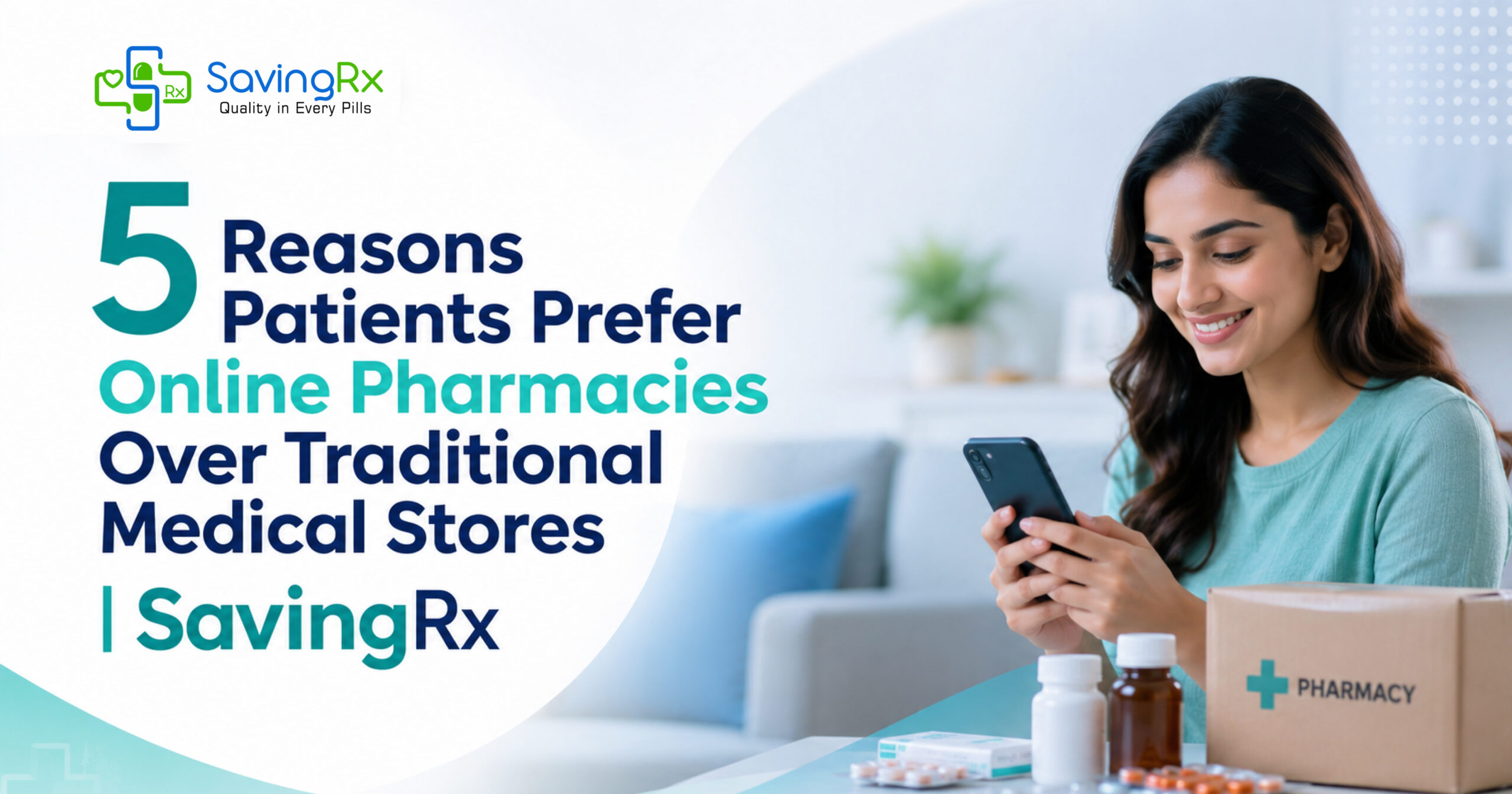 5 Reasons Patients Prefer Online Pharmacies Over Traditional Medical Stores