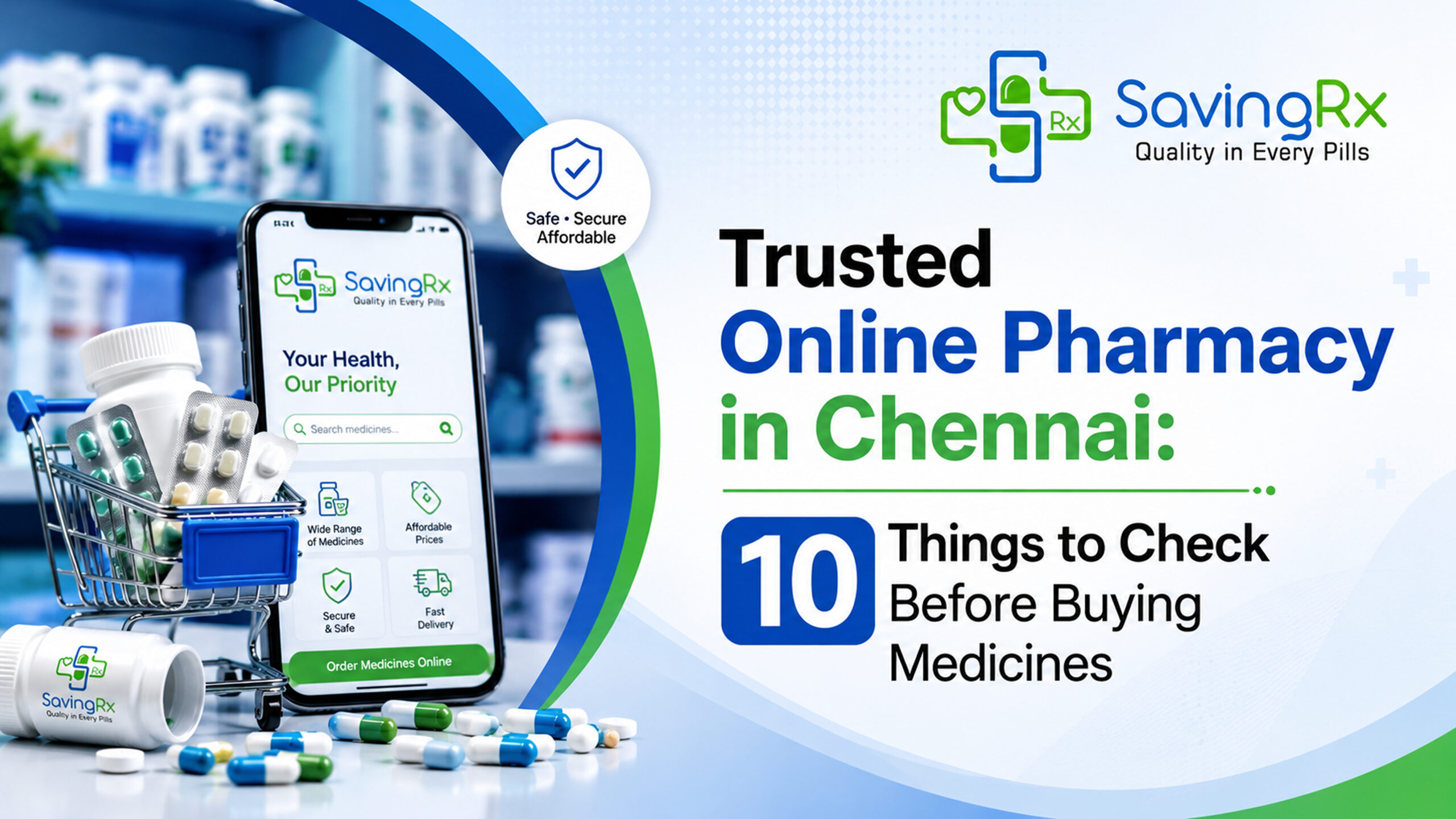 Trusted Online Pharmacy in Chennai: 10 Things to Check Before Buying Medicines
